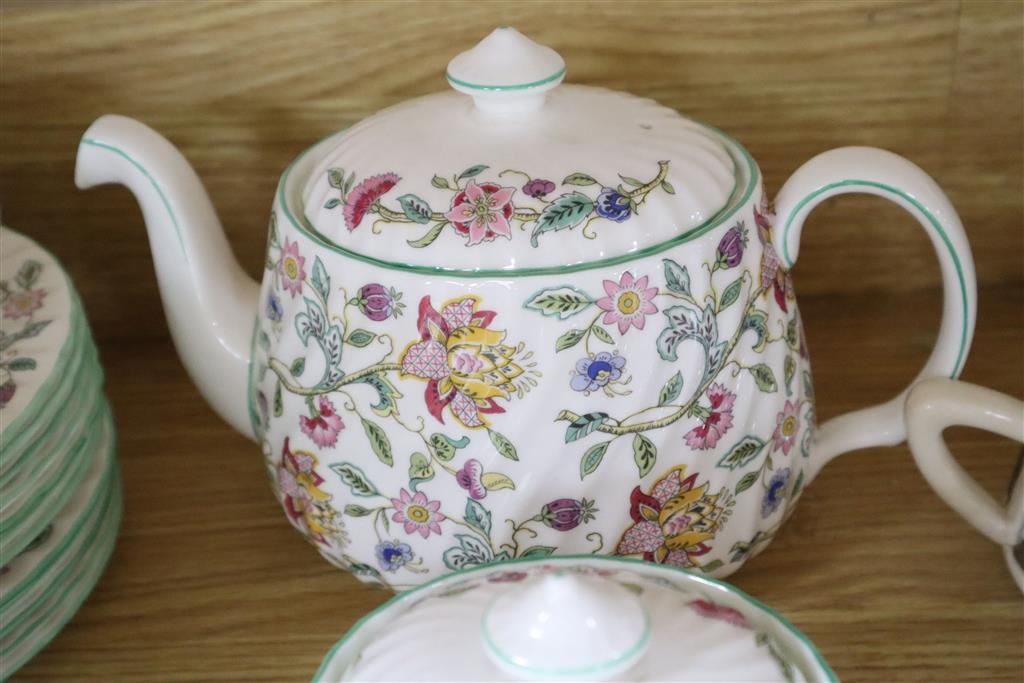 A Minton Haddon Hall tea service